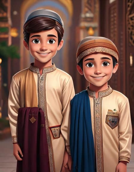 Firefly müslüman 2 erkek kardeş 12611