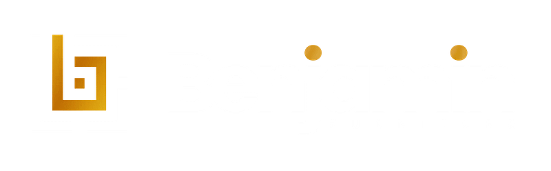 Benjamin Furniture logo wit